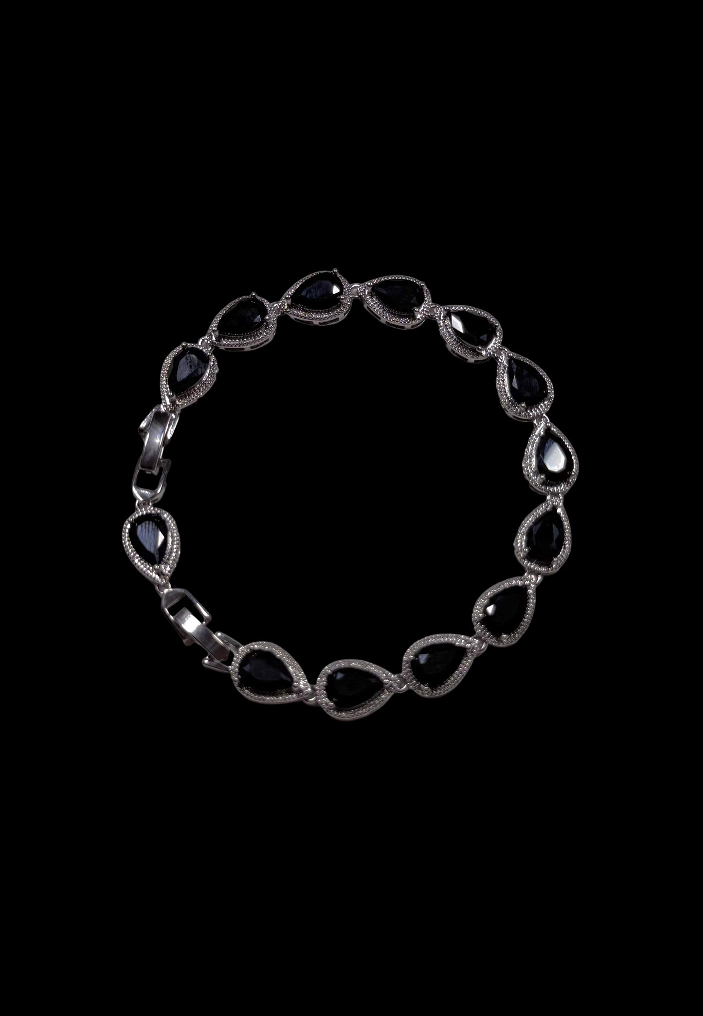 Crystal Tear Drop Bracelets