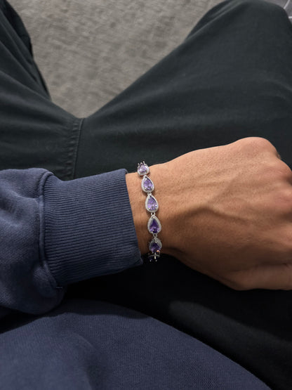 Crystal Tear Drop Bracelets
