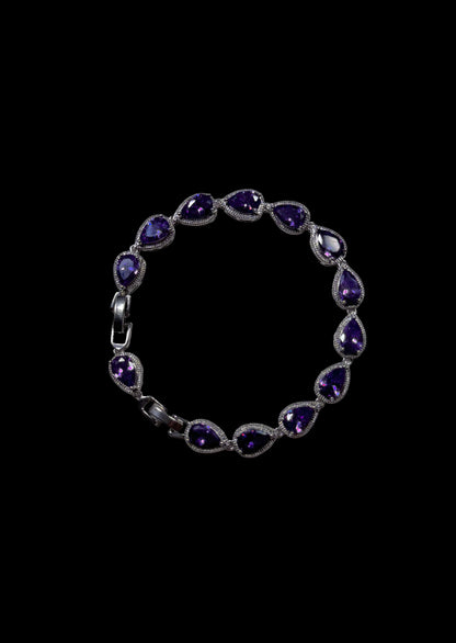 Crystal Tear Drop Bracelets